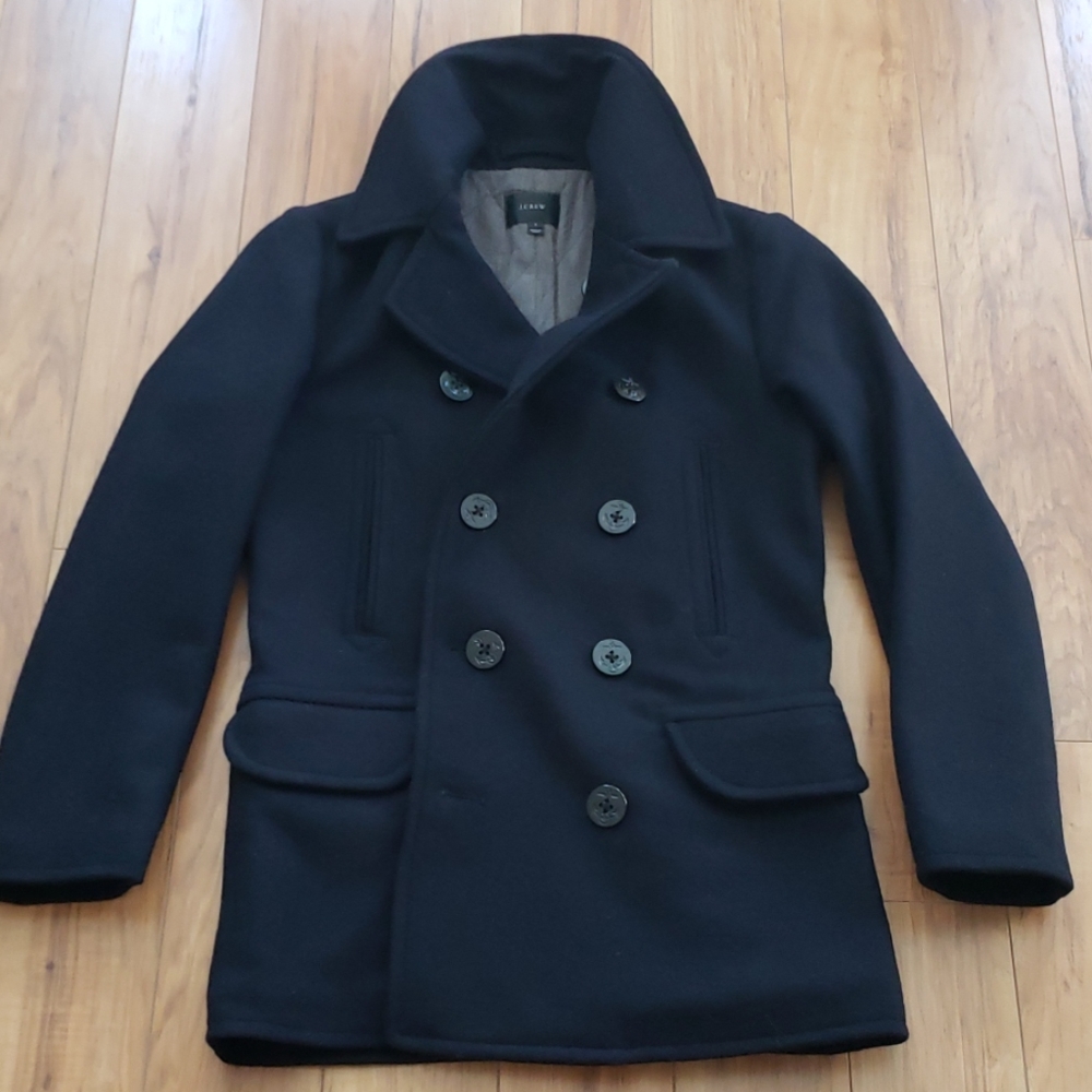 J. Crew Dockside Peacoat, Made with Thinsulate